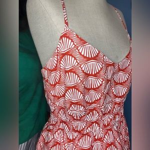 Anthropologie printed dress